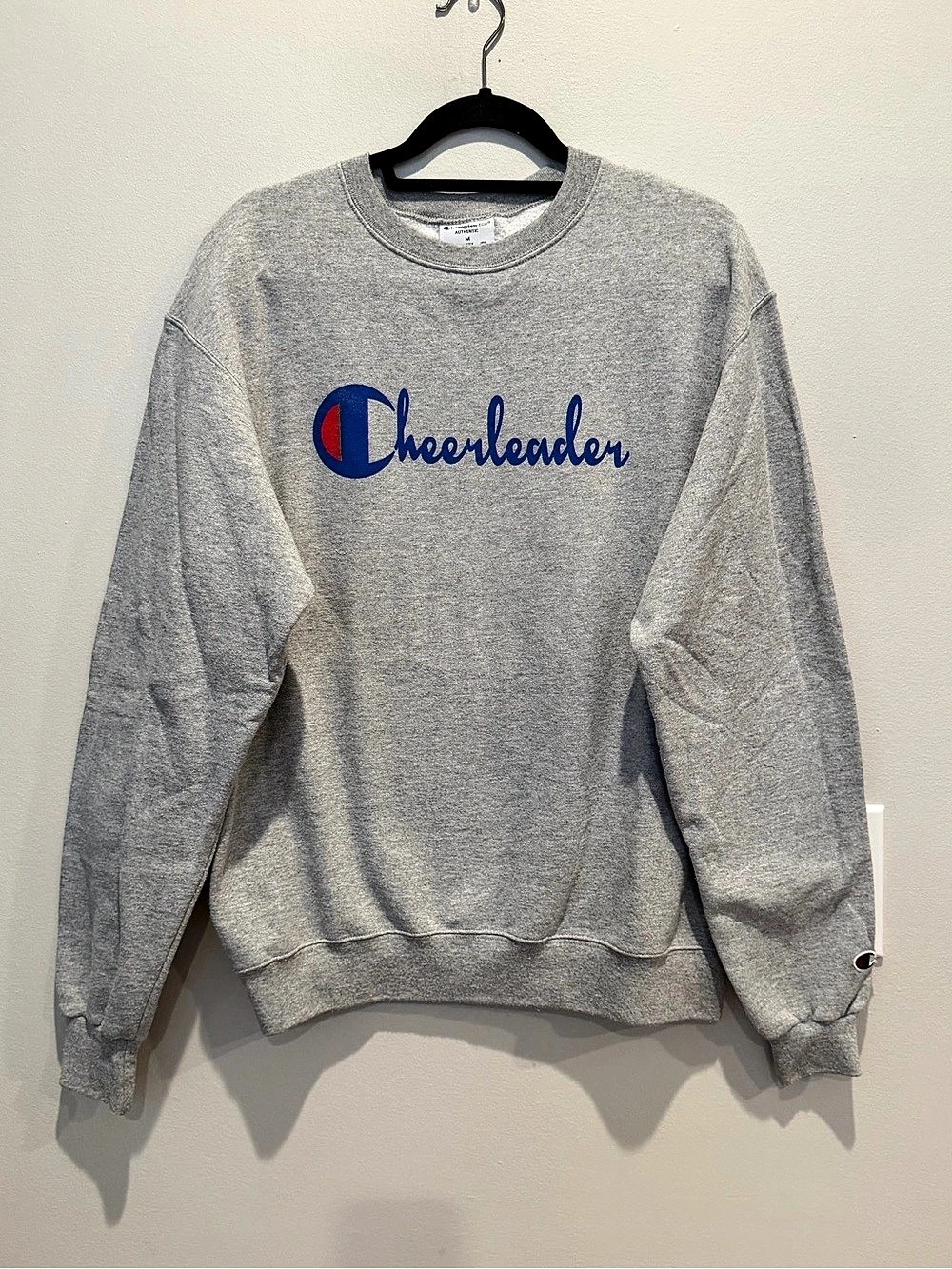 Champion Eco Authentic Cheerleader Graphic Crewneck Sweatshirt